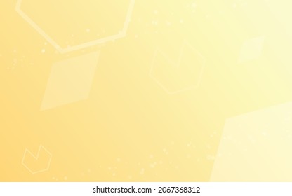 yellow background, random minimalist abstract illustration vector for logo, card, banner, web and printing.