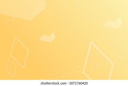 yellow background, random minimalist abstract illustration vector for logo, card, banner, web and printing.