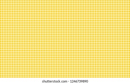 Yellow background, small circle, bright and very bright.