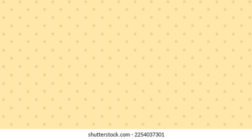 Yellow background with stars vector illustration.