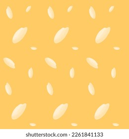 yellow background with sticky rice pattern