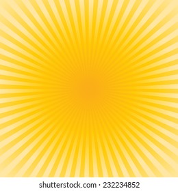 yellow background : sunburst vector