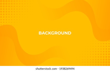 yellow background template for flyer, banner, brochure, cover, poster