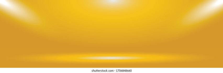 Yellow background texture with lighting