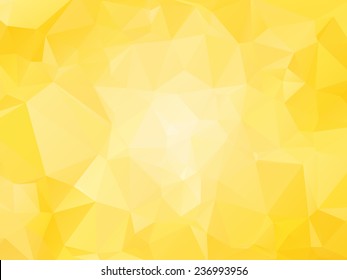 yellow background with triagles - sun motif