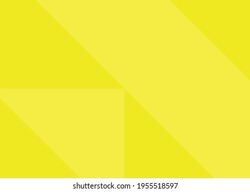 Yellow background with a triangle Vector graphics.