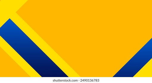 Fondo amarillo utilizado en el diseño de la textura, cartel brillante, fondo amarillo y azul del Anuncio, Vector e ilustración