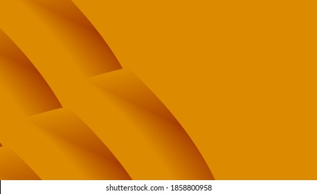 Yellow background vector design forms a realistic dark space for business wallpapers and posters