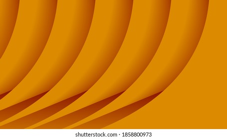 Yellow background vector design forms a realistic dark space for business wallpapers and posters