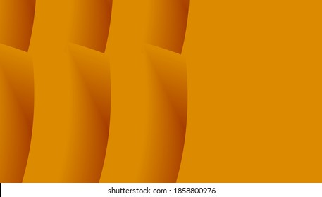 Yellow background vector design forms a realistic dark space for business wallpapers and posters