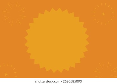 yellow Background  Vector Design Illustration 