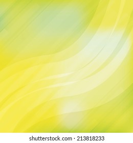 a yellow background with a lot of waves