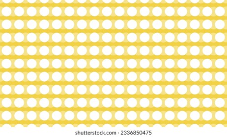 Fondo amarillo con puntos blancos