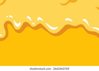 A yellow background with a white line that resembles a wave. The background is bright and cheerful, while the white line adds a sense of movement and energy to the scene