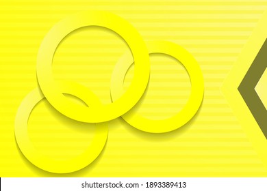 gelbe Hintergründe. 3D bunter Überlappungsschichten Hintergrund.