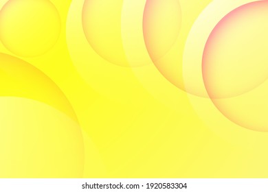 yellow backgrounds. abstract 3d circle background.