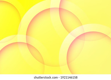 yellow backgrounds. abstract 3d circle background.