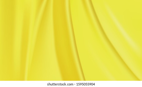 Yellow Background.Yellow Color.Vector Illustration.fabric Yellow.abstract background.