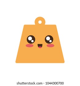  yellow bag   vector illustration