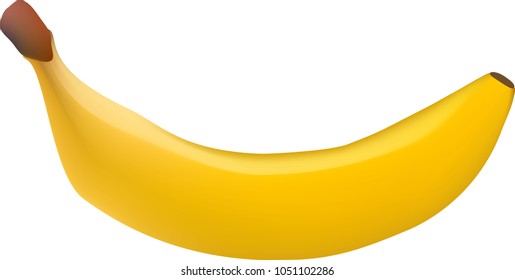 a yellow banana