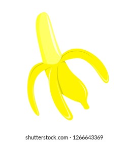 yellow banana fruit