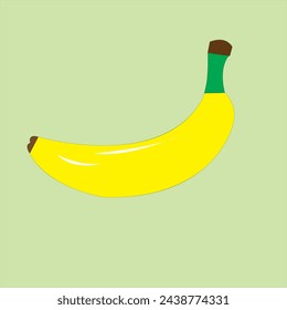yellow banana fruit vector design