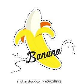 Yellow Banana Vector