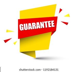 yellow banner guarantee