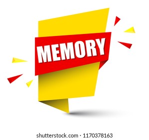 yellow banner memory