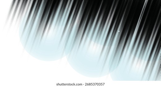 Fondo amarillo y negro con elemento de patrón de semitono de punto. Fondo Abstractas del grunge del cepillo. Fondo minimalista del Anuncio, colorido pastel, azul claro
