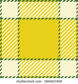 Yellow Beige Green Tartan Seamless Pattern Vector Illustration Seamless Tartan Tiles seamless paper suit, Fashion Design and House Interior Design Hand Crafts