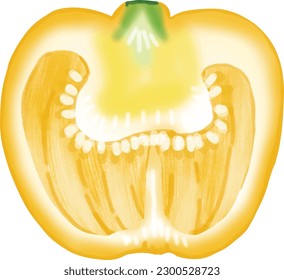 yellow bell pepper, vegetable, food, chili, camping