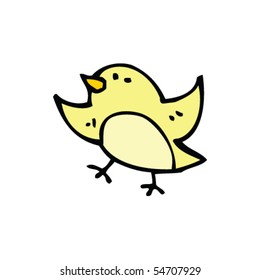 Yellow Bird Cartoon