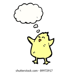yellow bird cartoon