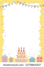 Yellow birthday card (vertical)
happy birthday