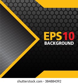 yellow and black abstract background