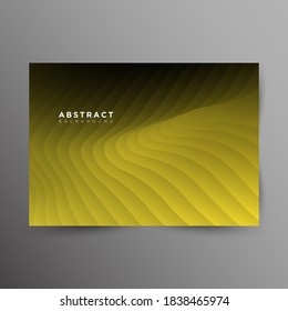fondo abstracto amarillo y negro, puede utilizarse en papel tapiz, banner, fondo, afiche, cubierta y más