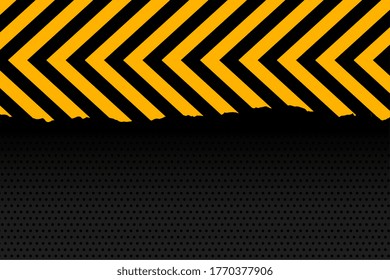 yellow and black arrow stripes background design