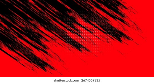 Plano de fundo amarelo e preto com elemento de padrão de meio-tom de ponto. Resumo pincel grunge fundo,design,moderno,eps 10.