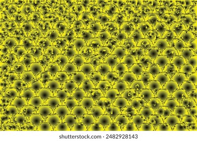 Yellow, black color combination pattern type background design.