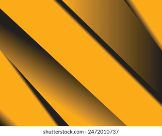 Yellow and Black color combination smooth gradient background design.