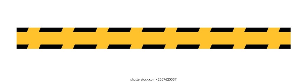 Yellow and black diagonal striped caution tapes without text, commonly used for hazard markings, construction zones, safety boundaries, and restricted area visuals