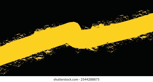 Fondo de grunge amarillo y negro