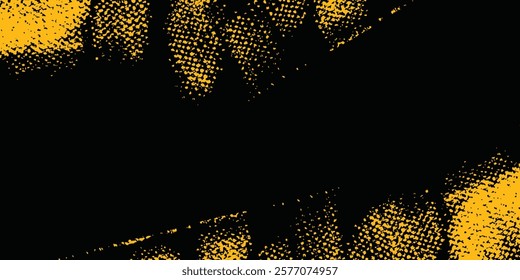 yellow and black grunge background