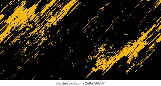fundo grunge amarelo e preto 