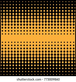 yellow and black halftone gradients, vector background