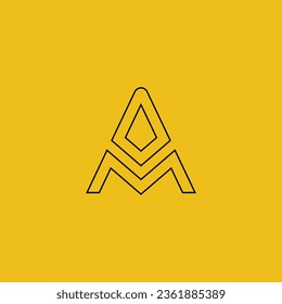  yellow and black Initial letter A logo and wings symbol. Letter A Logo. A Letter Design Vector,
 simple letter a logo template