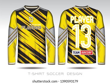 Download Soccer Jersey Template Yellow Images Stock Photos Vectors Shutterstock PSD Mockup Templates