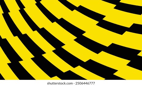 yellow black  lines icon art design vector template