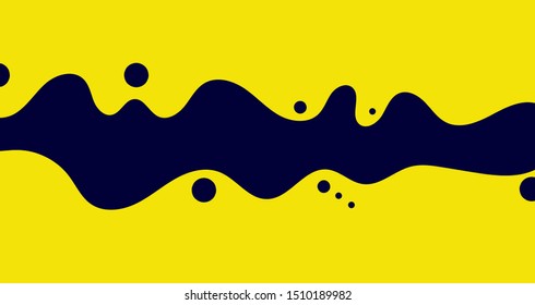 Yellow black modern banner vector background. Abstract illustration wallpaper for template website,cover social media business advertising. simple art style.